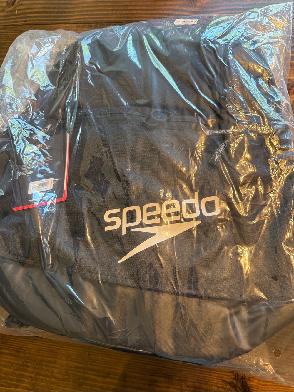 Speedo Black and White Logo Swim Backpack Brand new with tags
